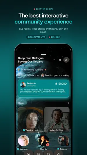 Chatter Social screenshot 1
