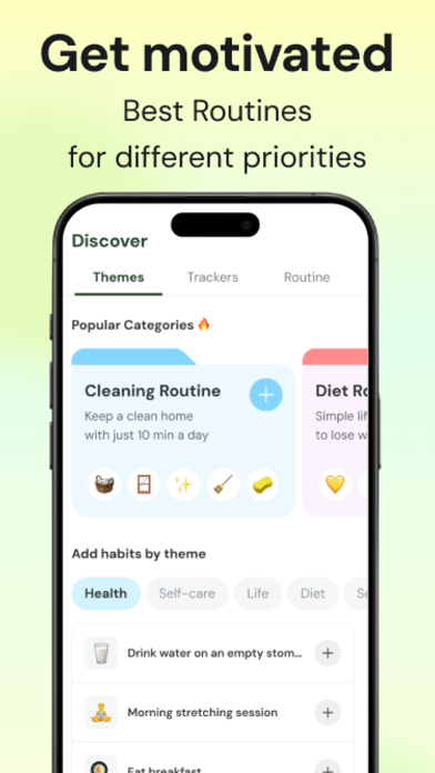 MyRoutine: Routine Habit Goal Screenshot