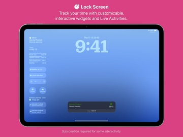 Timery: Time Tracker iPad screenshot