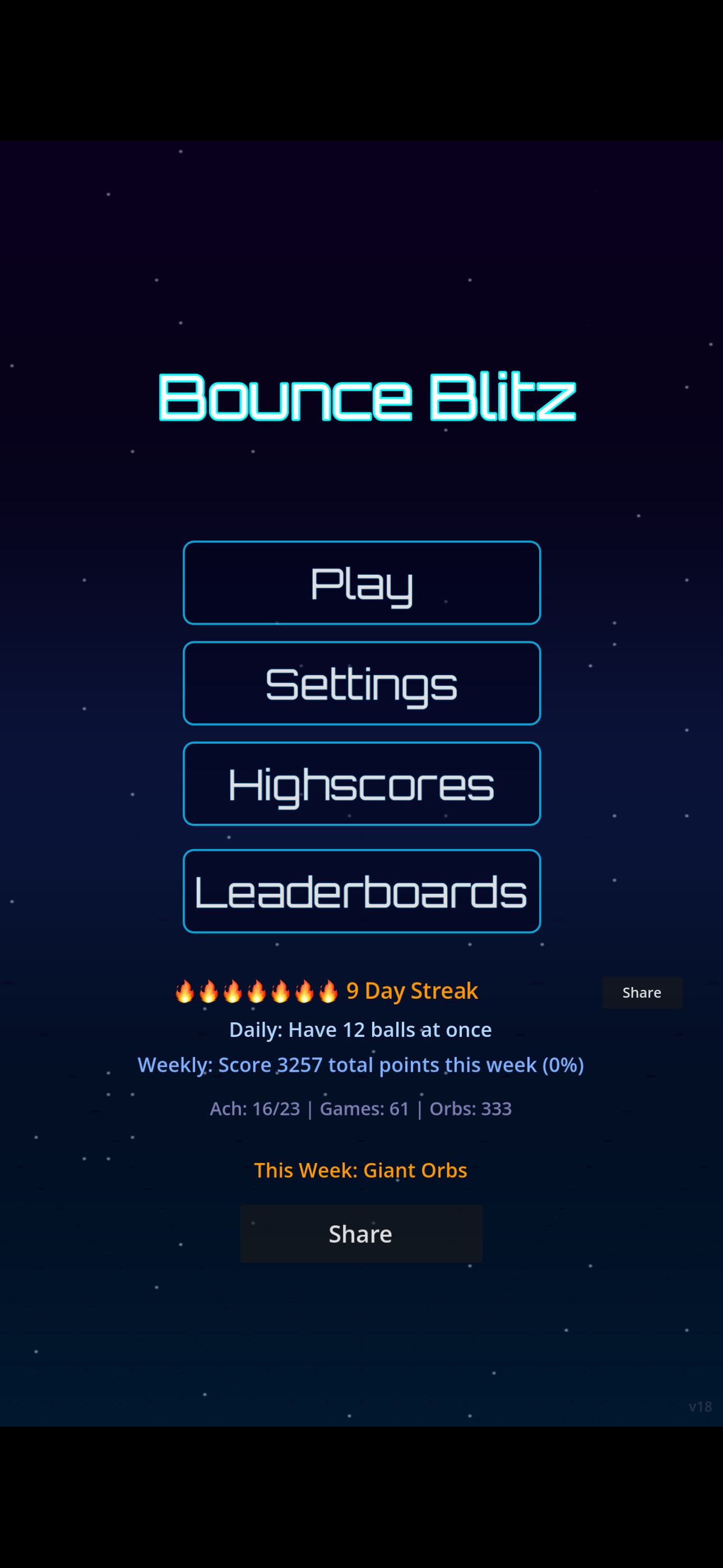 Screenshot 1 of BounceBlitz: Split & Survive