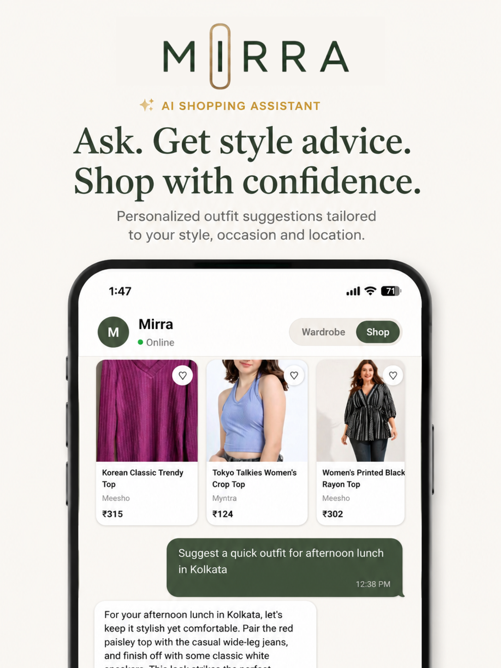 Mirra - AI Shopping Assistant screenshot 5