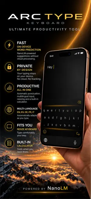 ARC Type Keyboard screenshot 1