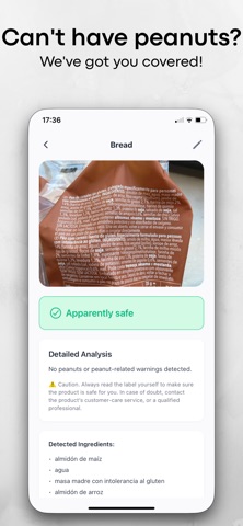 AllergenFinder Screenshot 5 of 8