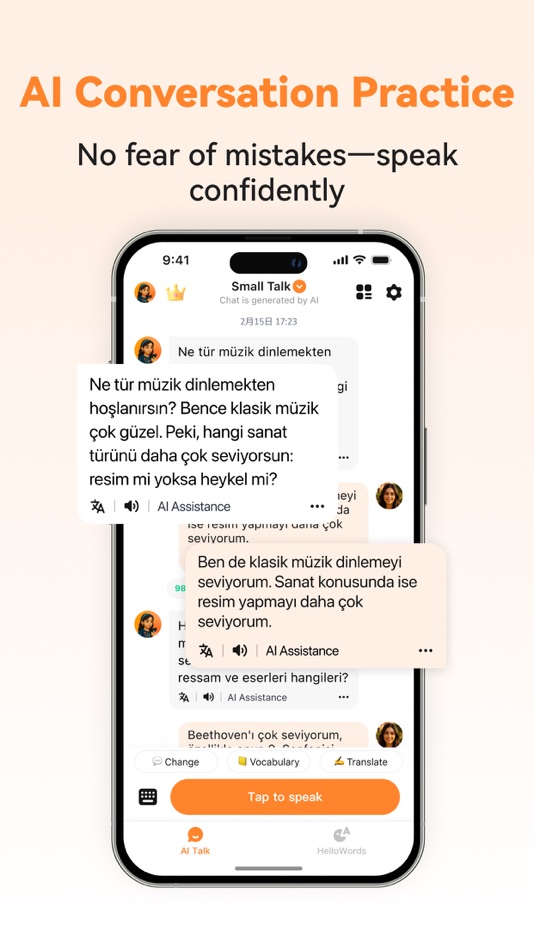 #1. Vietnamese Ai – Your AI Tutor (iOS) 由: HELLOTALK LIMITED