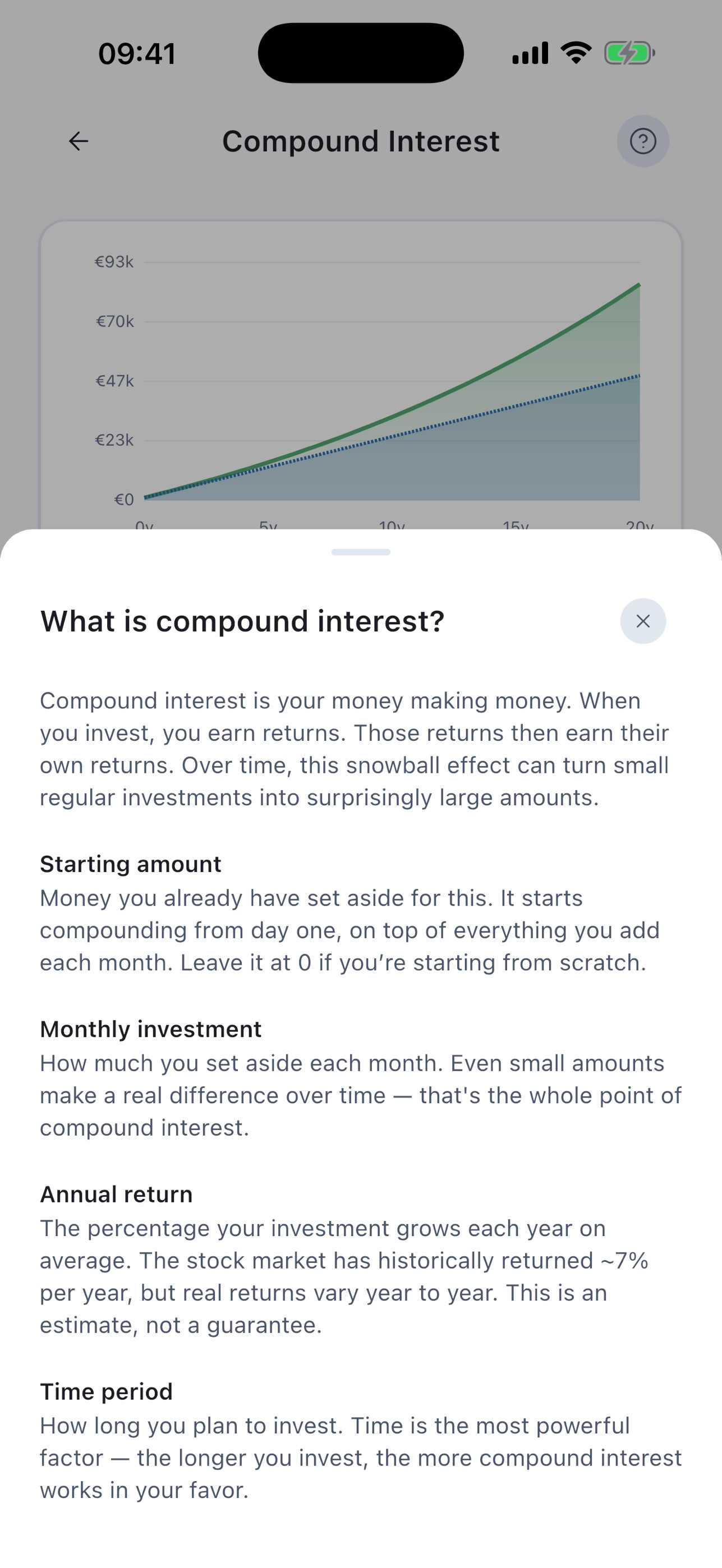 Screenshot 4 of InterestMe: Finance Companion