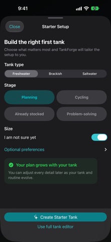 TankForge: Aquarium Care Screenshot 2 of 10
