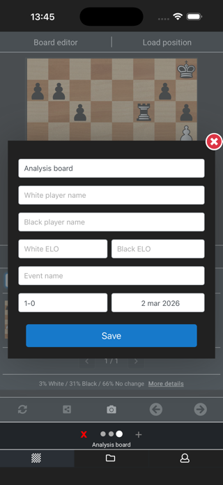 Chess – Analysis Board Screenshot 9 of 9