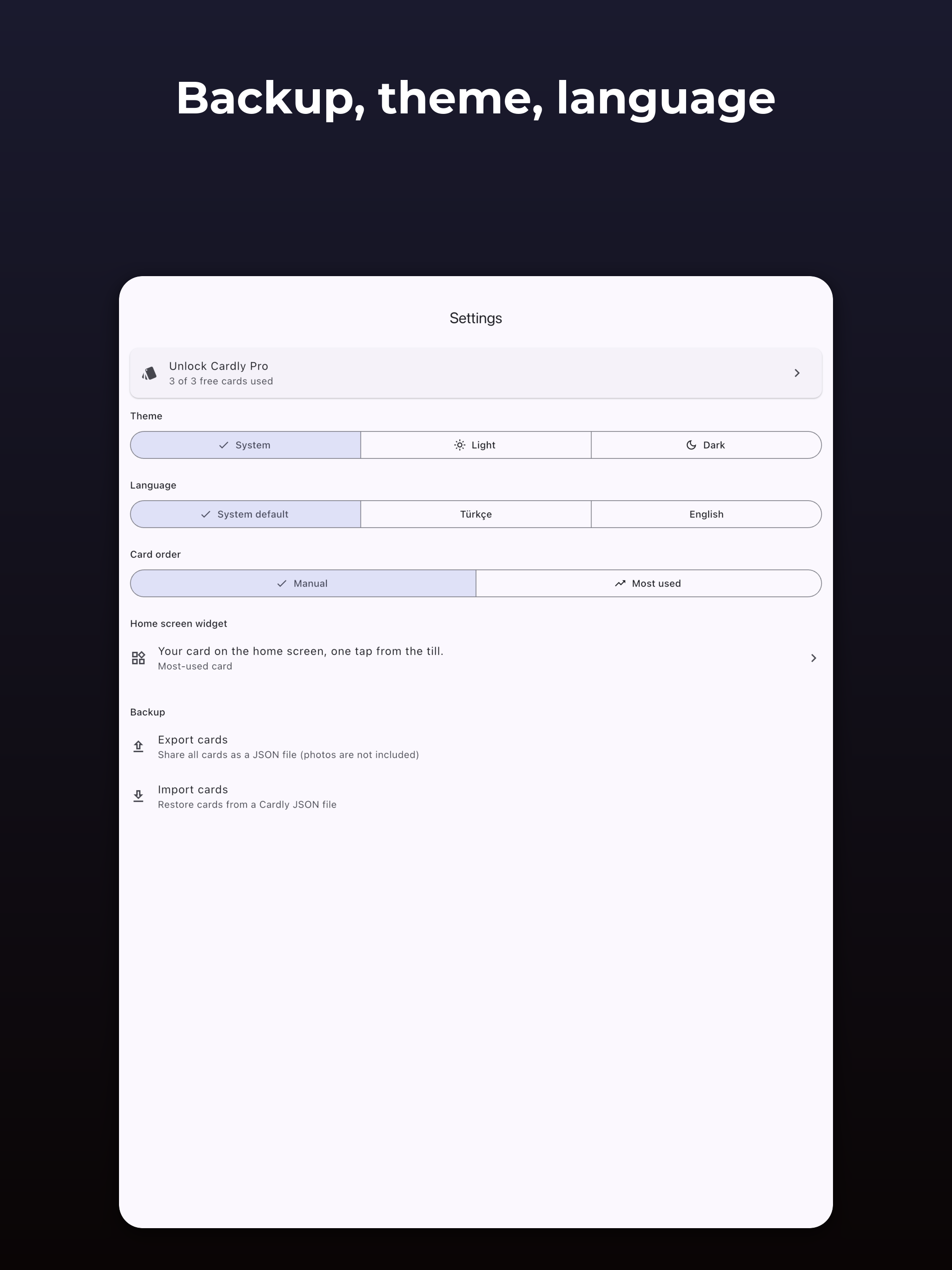 Cardly - Loyalty Card Wallet screenshot 11