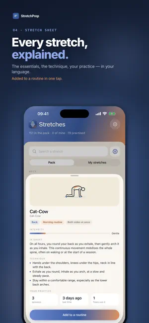 StretchPrep: Routine Builder screenshot 4
