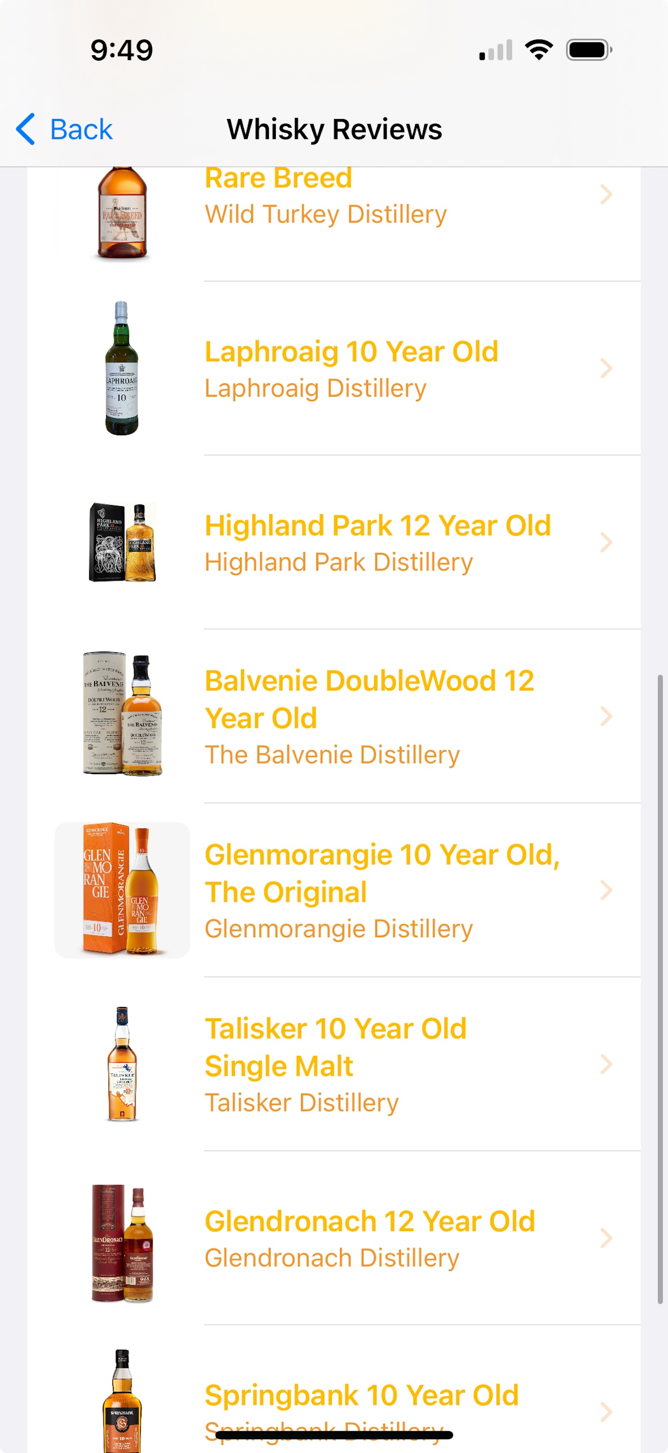 Whisky Compass App screenshot 9