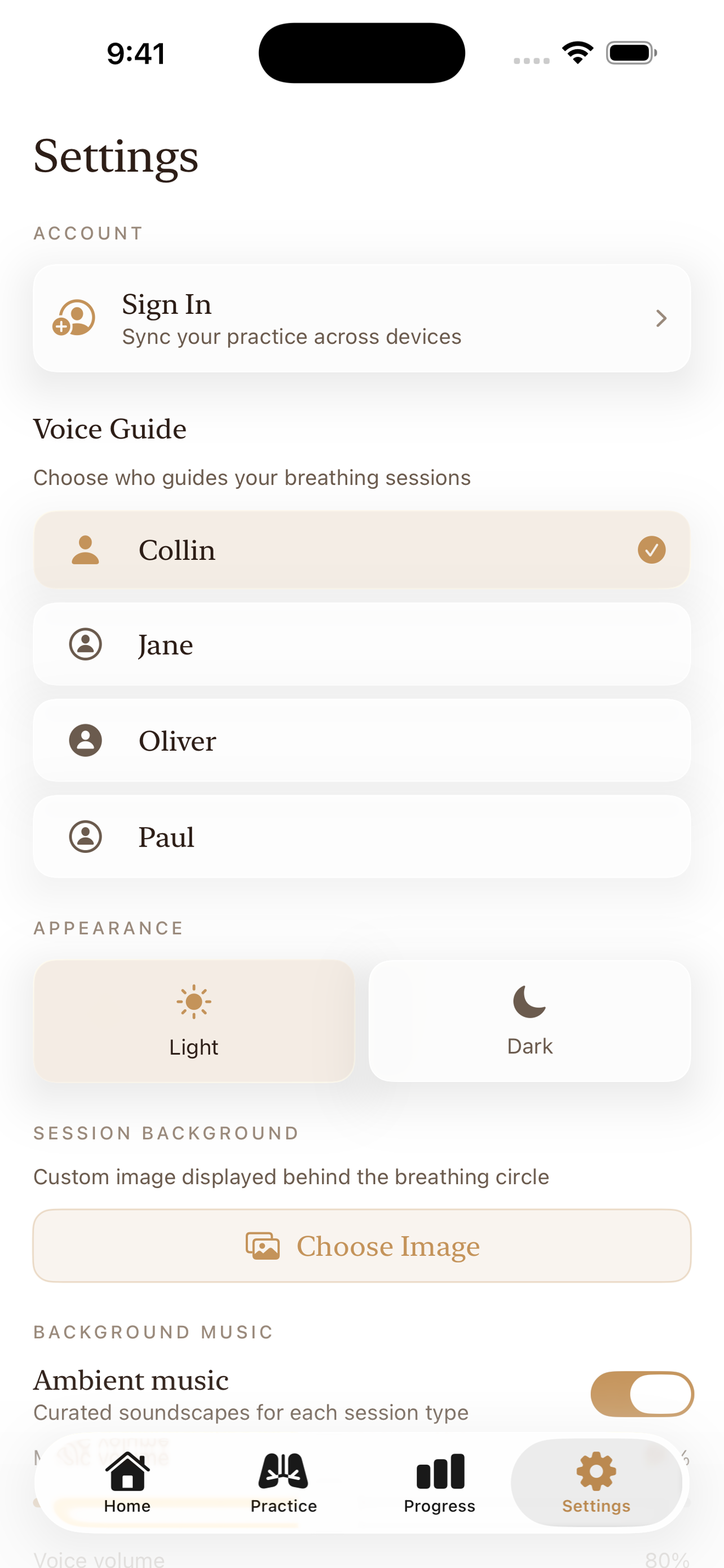 GroundApp - Breathwork
