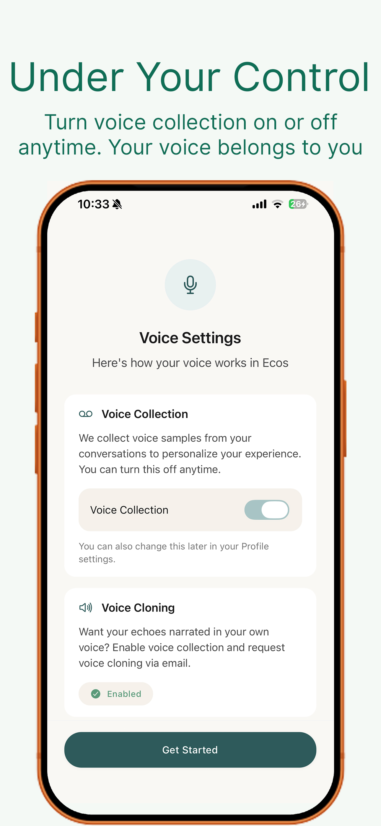 ECOS | Memories in Your Voice