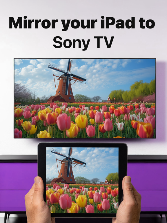 Sony TV Screen Mirroring Cast