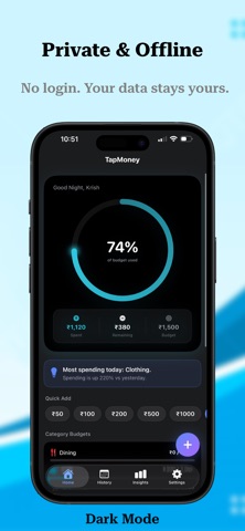 TapMoney:Daily Expense Tracker Screenshot 6 of 8