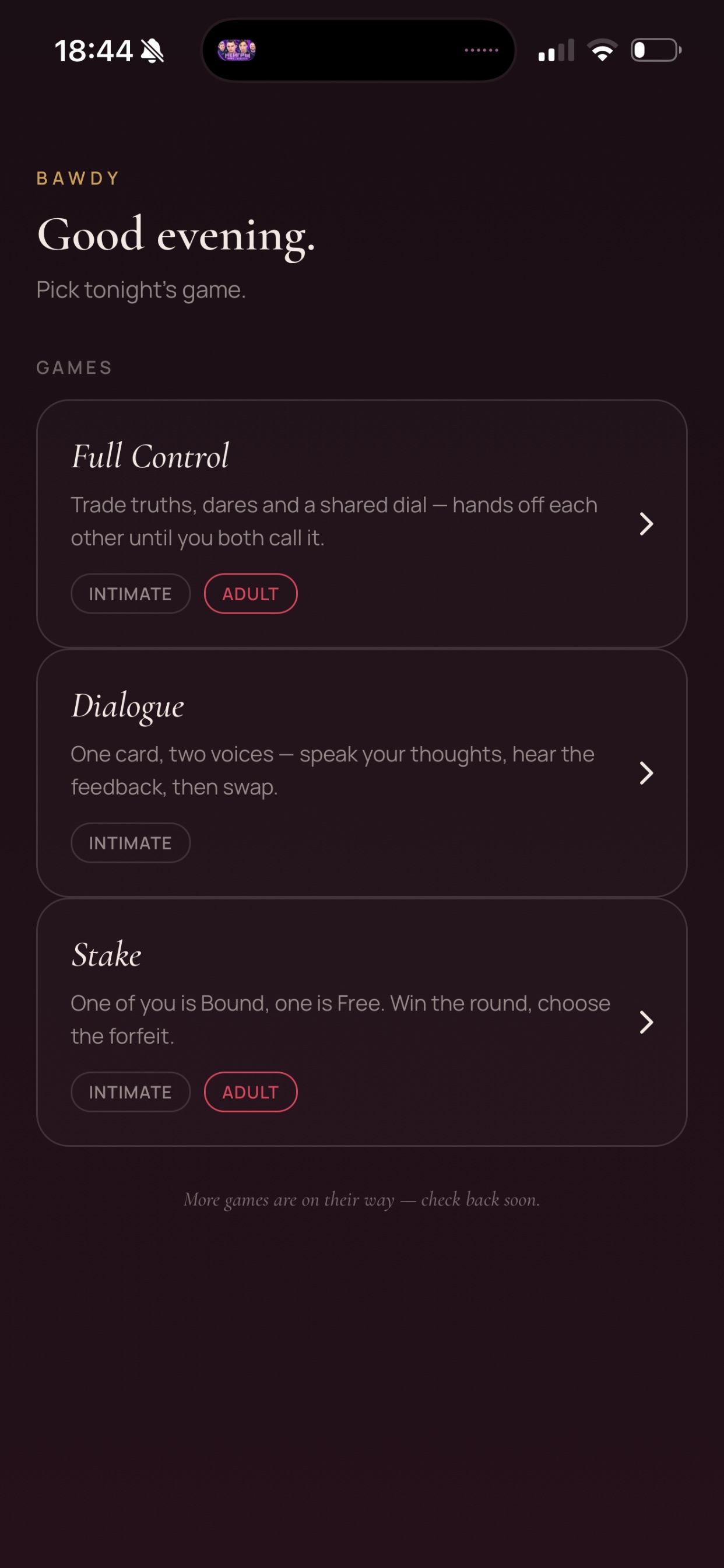 Screenshot 3 of Bawdy App