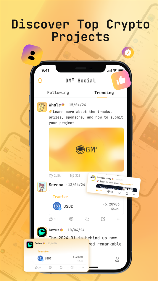 #2. GM² Social (iOS) Podle: SK&G DIGITAL PTE. LTD