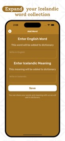 Icelandic Dictionary - offline screenshot