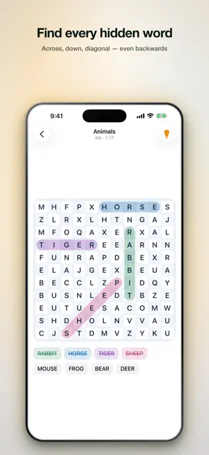 WordFind Puzzle: Word Search screenshot 1