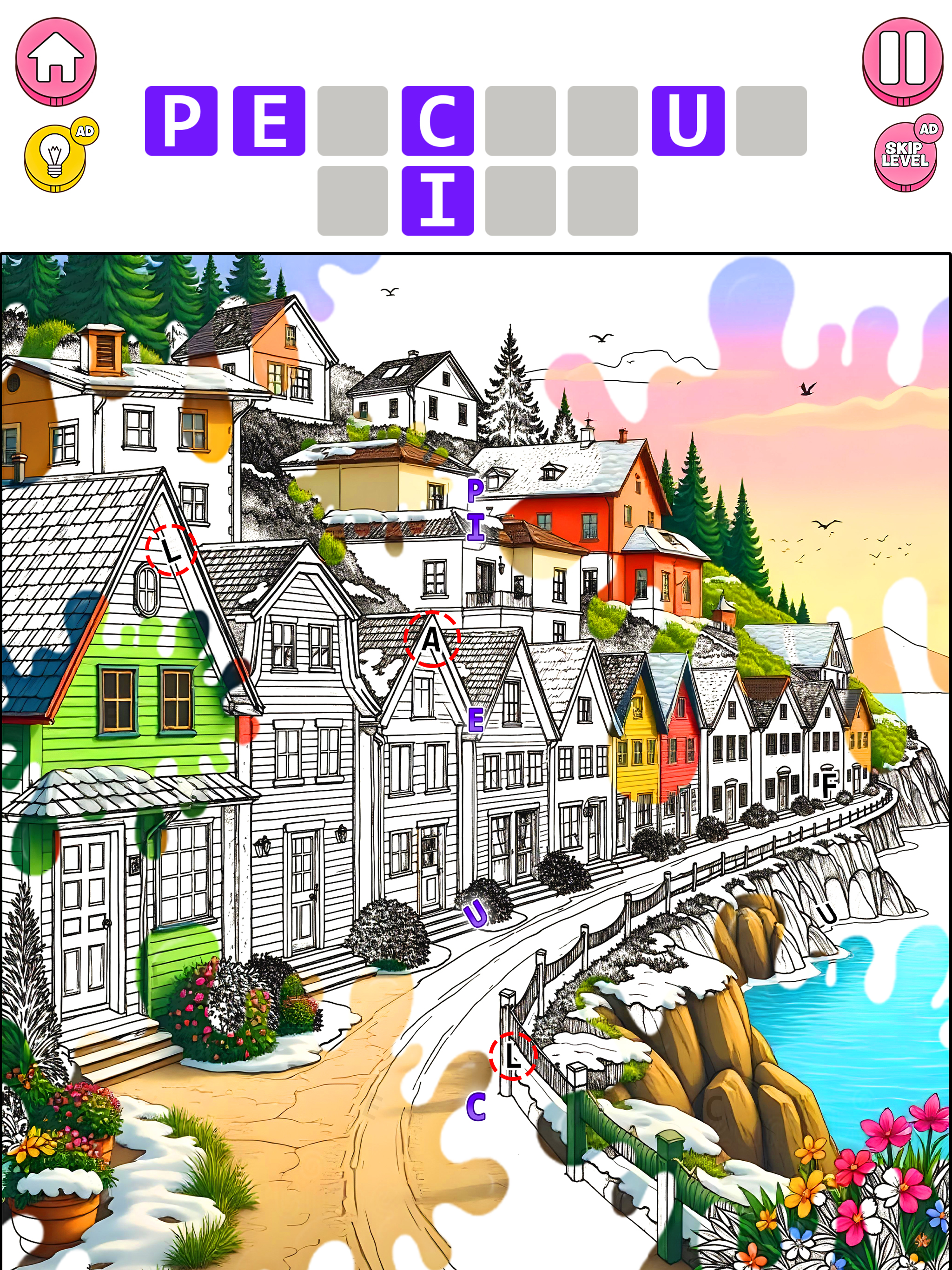 Tricky Assembly-Arrange Puzzle