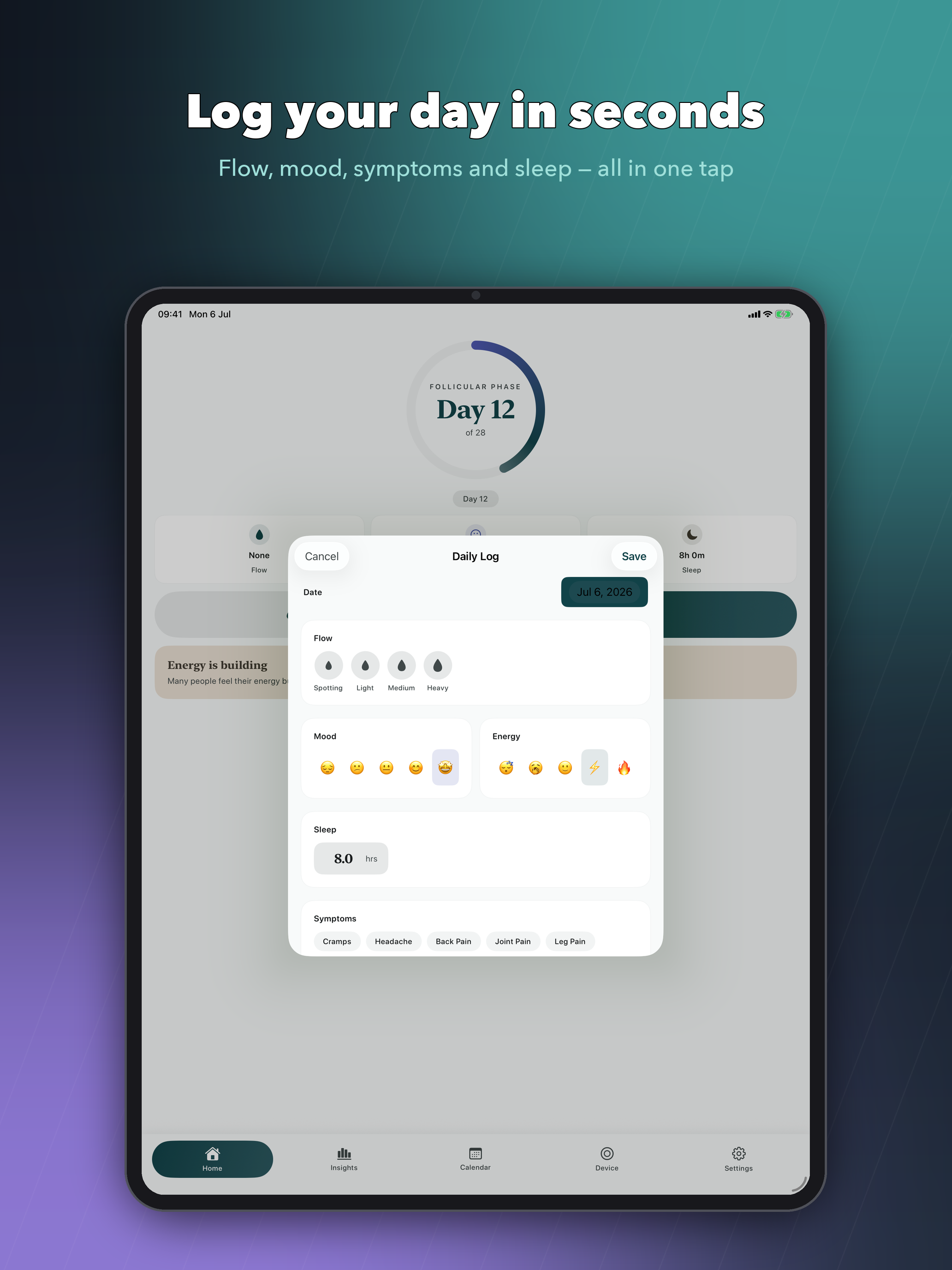 Cyla - Private Period Tracker screenshot 15