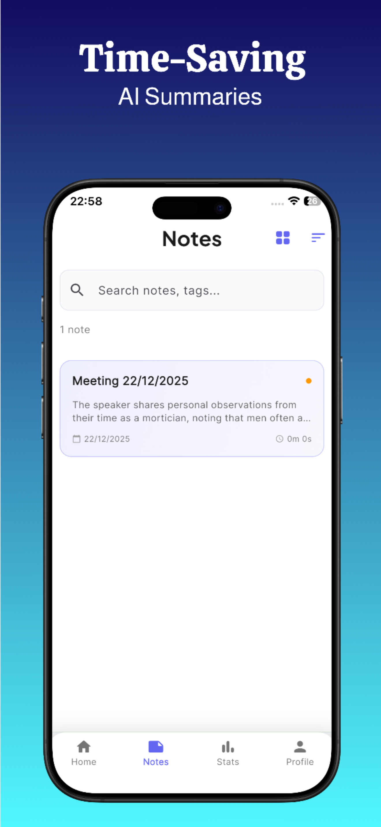 Smart Notes-AI Meeting Summary screenshot 6