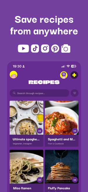 ‎Menu planner - OH, a potato! Screenshot