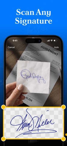 SignScan: PDF Signer & Scanner iPhone screenshot