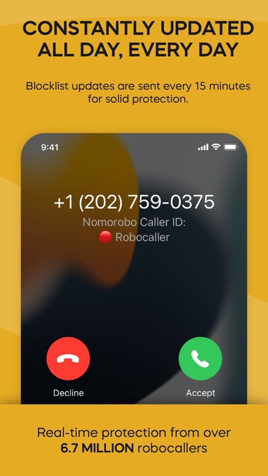 #2. Nomorobo - Robocall Blocker (iOS) 由: Telephone Science Corporation