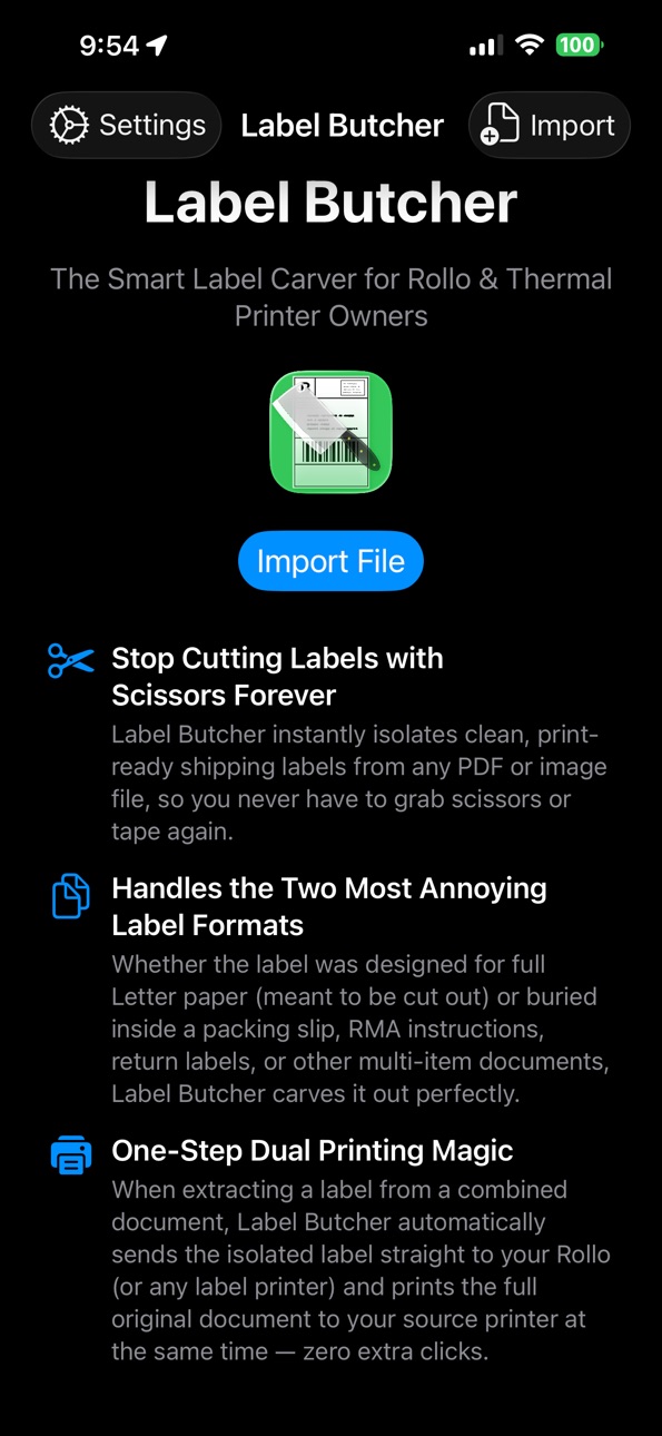 iPhone screenshot