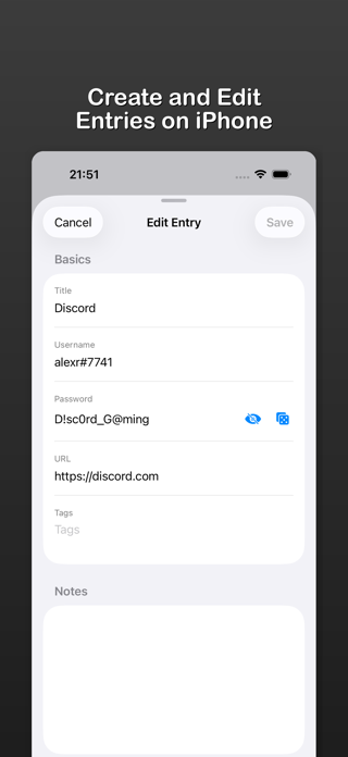KeeForge: KeePass Manager Screenshot 6 of 7