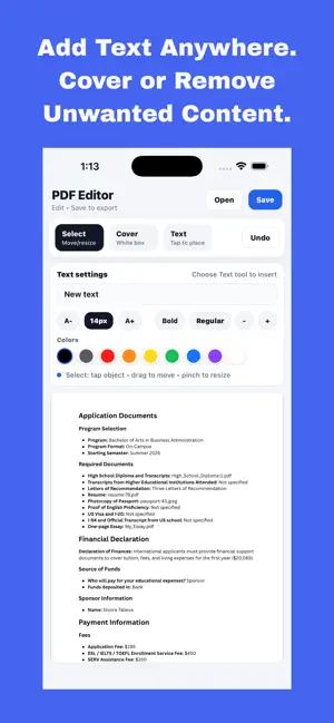 PDF Editor Studio screenshot 2
