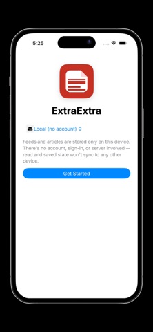 ExtraExtra Rss Screenshot 7 of 7