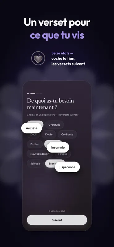 Verset du Jour : Bible Widget screenshot 4 of 7