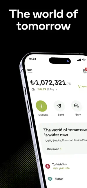 Paribu | Bitcoin - Crypto screenshot 1