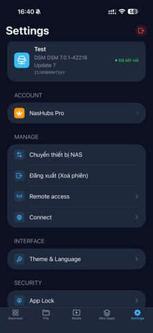 NasHubs Screenshot 7 of 7