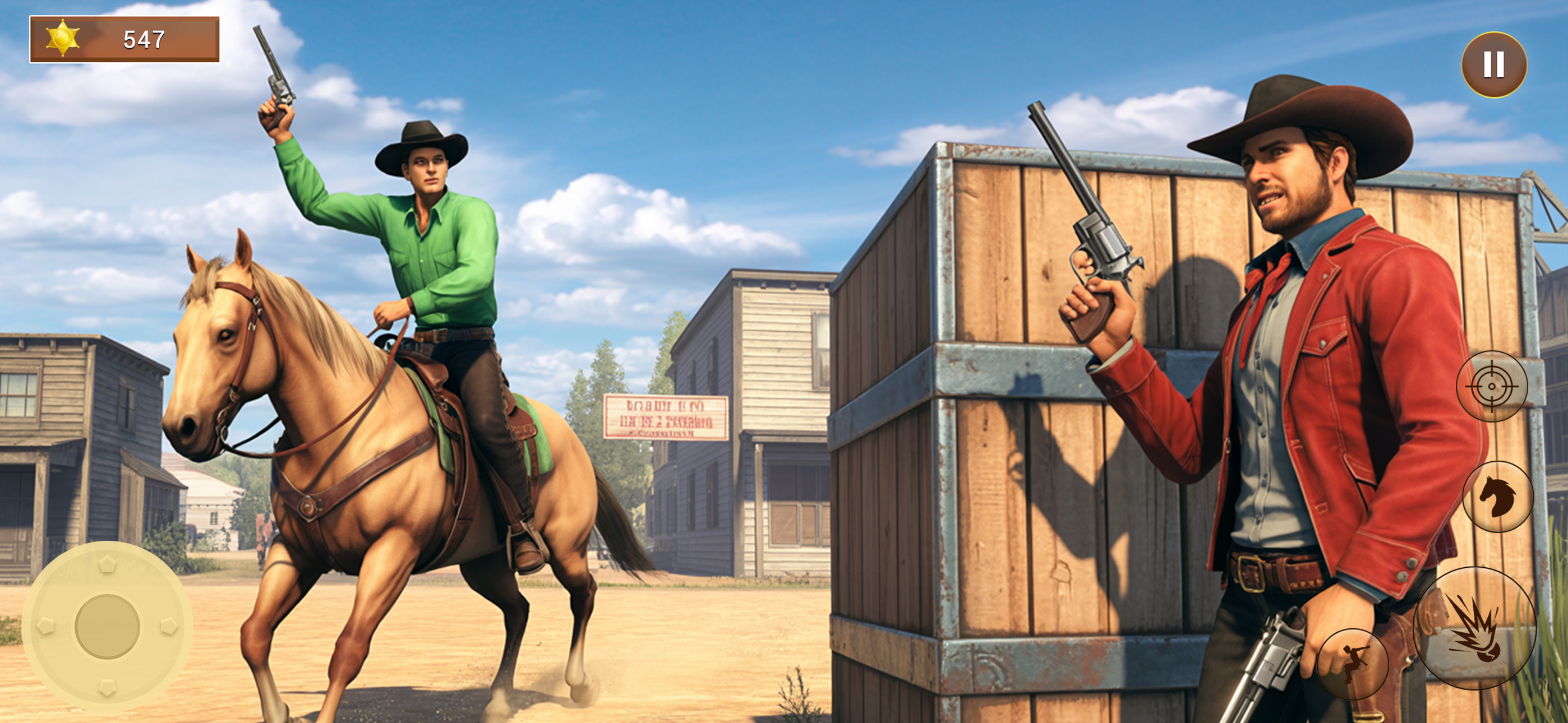 Cowboy Revenge-Wild Horse Guns
