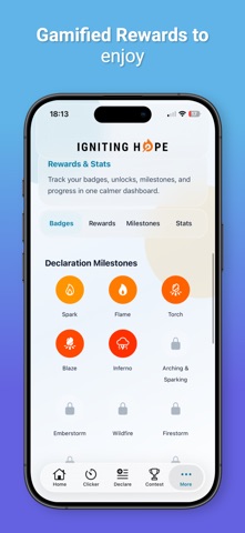 Igniting Hope App iPhone screenshot