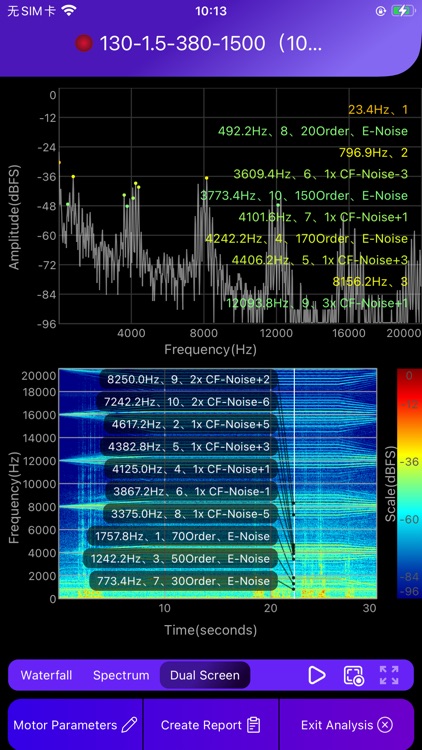 Motor Noise Analyzer