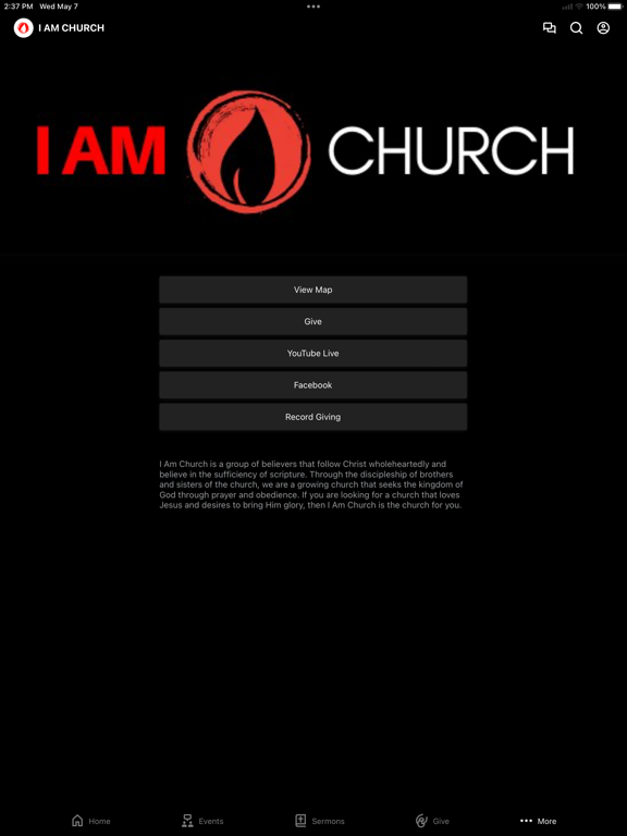 I AM CHURCH - TX iPad screenshot 4 - Education app