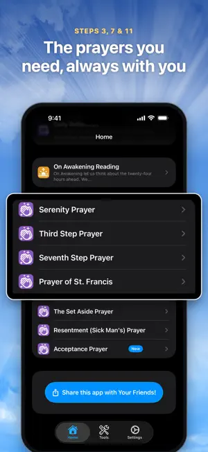 My Spiritual Toolkit AA Steps screenshot 5