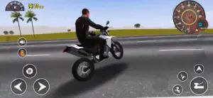 Highway Wheelie Moto Bike 3d screenshot 1