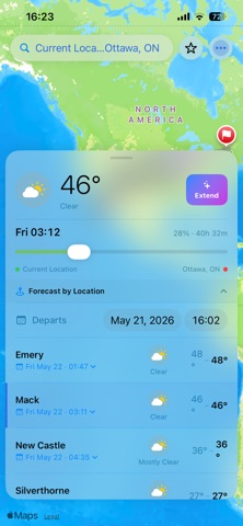 ChronoWeather screenshot