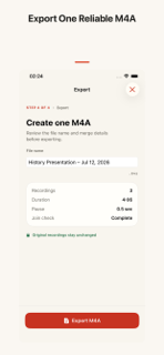 MemoJoin: Merge Recordings screenshot 5