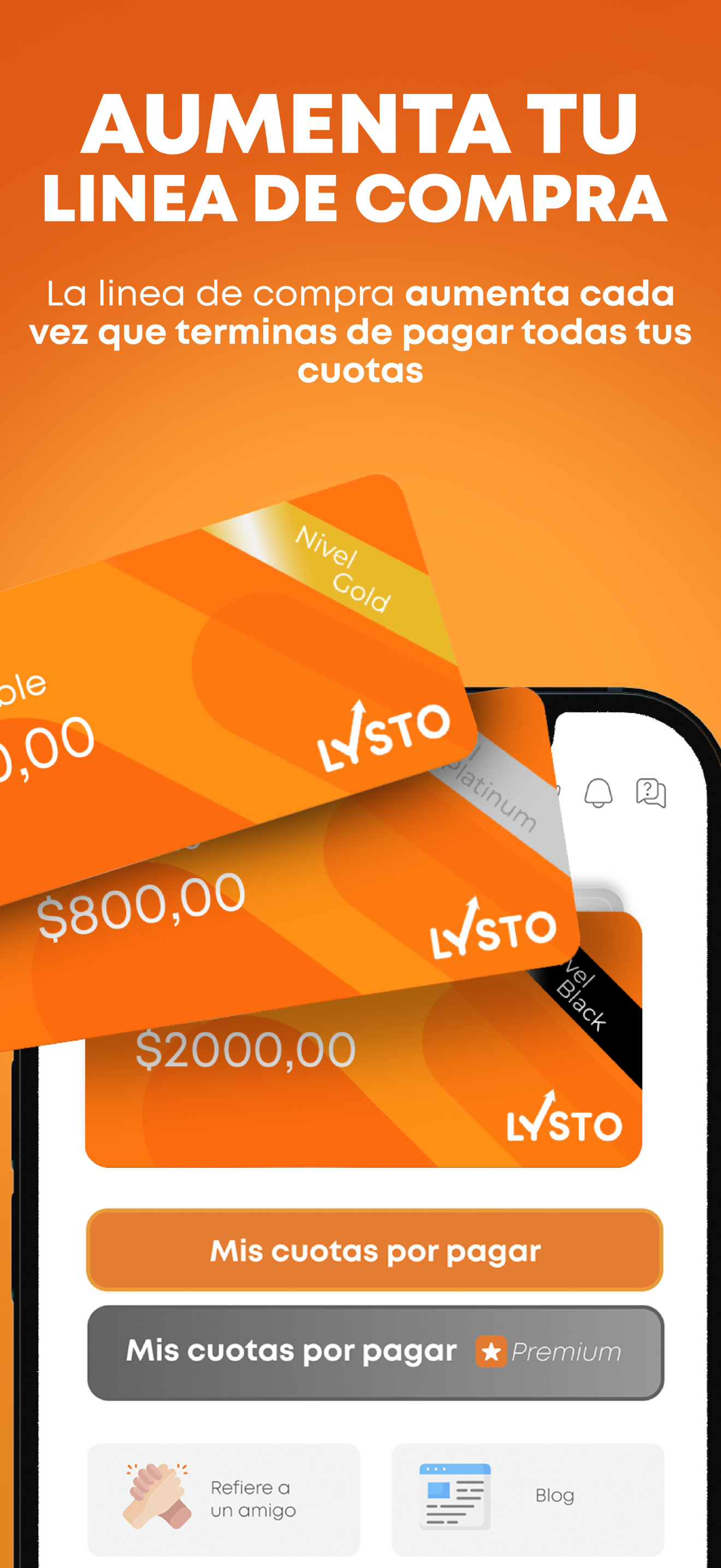 Lysto: Compra y paga en cuotas