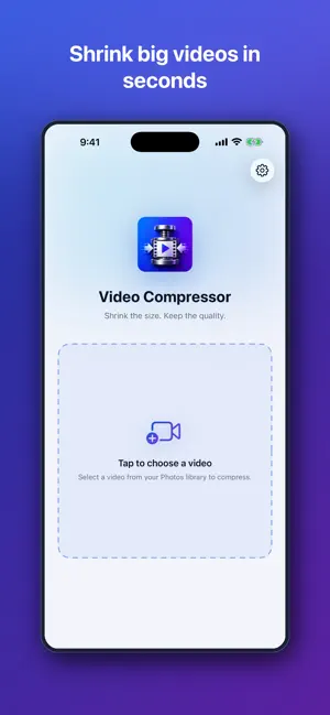 Video Compressor Shrink Video screenshot 1