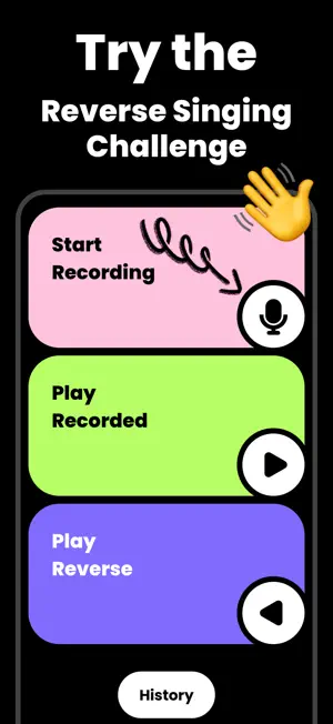 Reverse Singing 2.0 screenshot 2