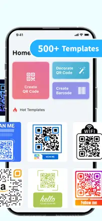 QR Code Generator, QR Template: Screenshot 2 von 9