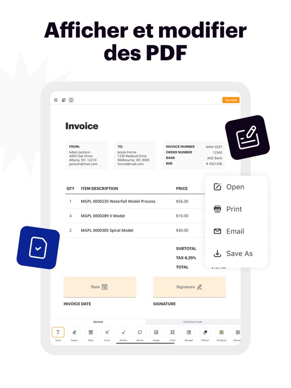 Screenshot #4 pour pdfFiller: modifier pdf & docs