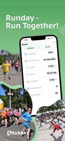 Runday: 5k Runs & Walks screenshot