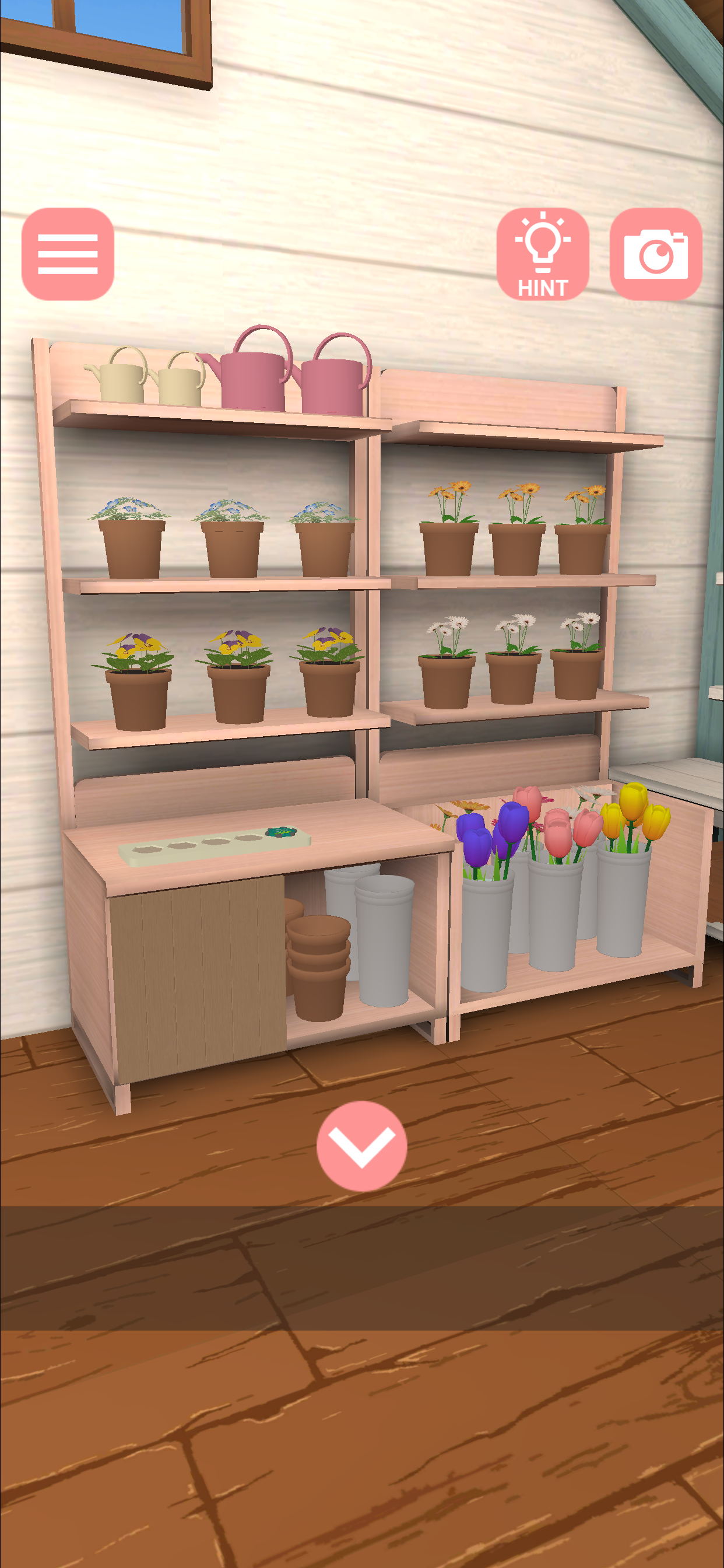 Escape Game: Tiny Flower Shop screenshot 4
